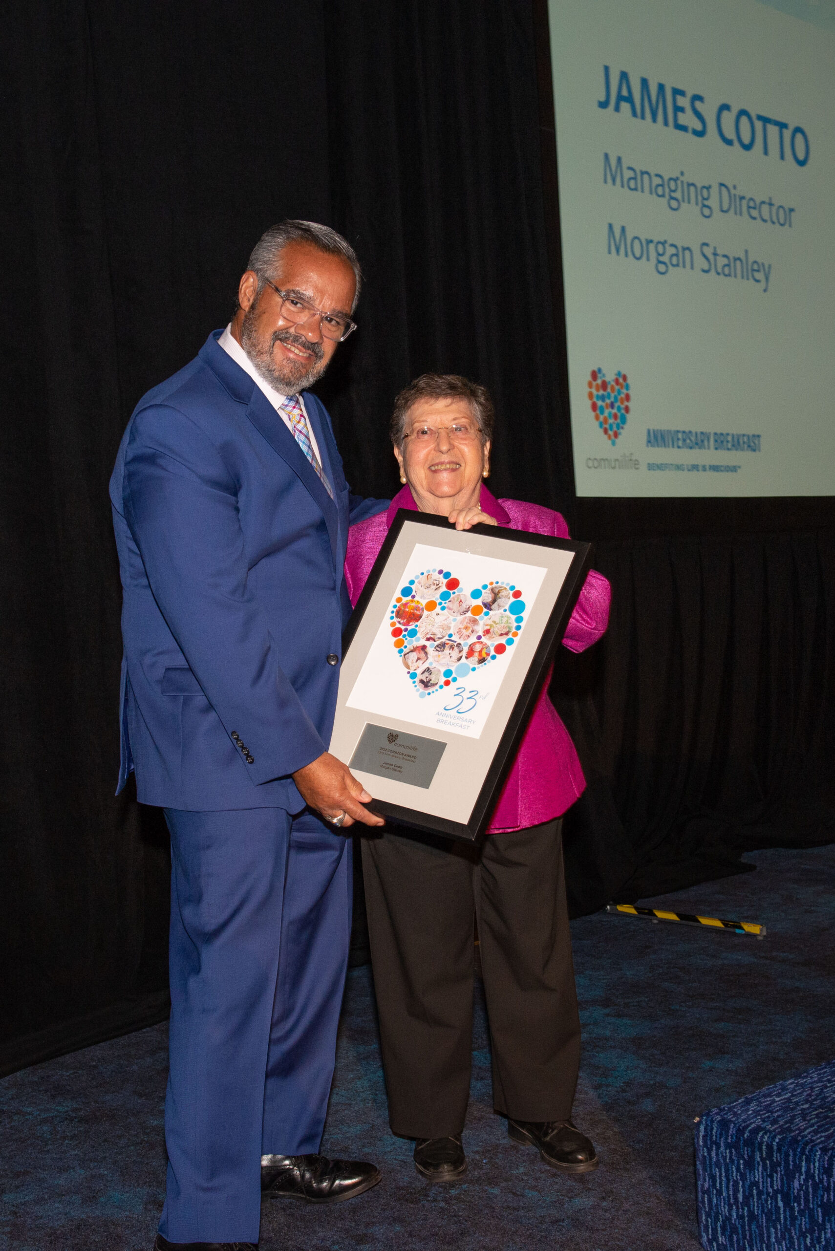 Dr. Gil + James Cotto Award